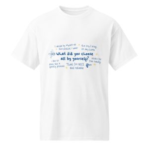 Unisex T-shirt White | All by Yourself